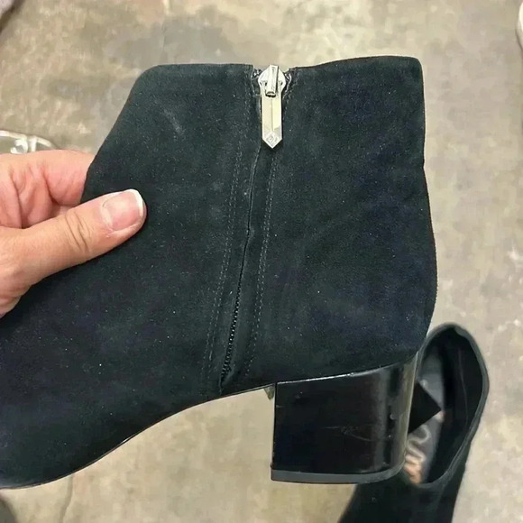 Sam edelman  suede block heels booties - Picture 3 of 7